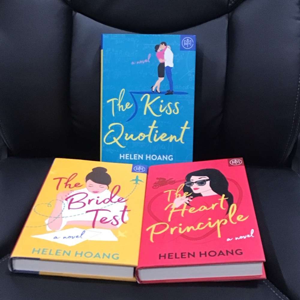 📚Helen Hoang Book Set - The Kiss Quotient, The Bride Test, The Heart Principle